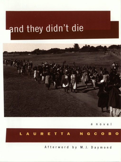 Title details for And They Didn't Die by Lauretta Ngcobo - Available